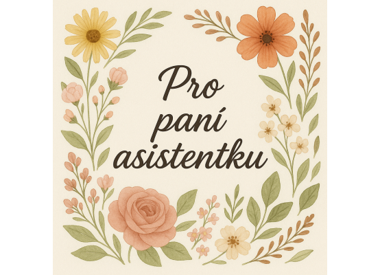 Dárkový poukaz elektronický v hodnotě 200 Kč pro paní asistentku 