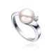 MOISS perlový stříbrný prsten