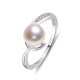 MOISS perlový stříbrný prsten