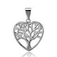 MOISS stříbrný přívěsek SRDCE