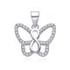 MOISS stříbrný přívěsek MOTÝL