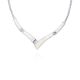 MOISS stříbrný náhrdelník OPÁL
