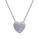 MOISS stříbrný náhrdelník SRDCE