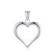 MOISS stříbrný přívěsek SRDCE