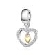 MOISS stříbrný přívěsek SRDCE
