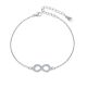 MOISS stříbrný náramek NEKONEČNO