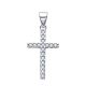 MOISS stříbrný přívěsek KŘÍŽ