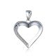 MOISS stříbrný přívěsek SRDCE