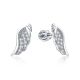 MOISS stříbrné náušnice KŘÍDLA