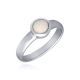 MOISS opálový stříbrný prsten