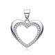 MOISS stříbrný přívěsek SRDCE
