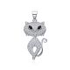 MOISS stříbrný přívěsek KOČKA