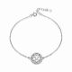 MOISS stříbrný náramek ČTYŘLÍSTEK