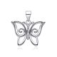 MOISS stříbrný přívěsek MOTÝL