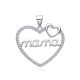 MOISS stříbrný přívěsek SRDCE