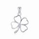 MOISS stříbrný přívěsek ČTYŘLÍSTEK