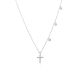 MOISS stříbrný náhrdelník KŘÍŽEK