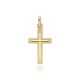 MOISS přívěsek ze žlutého zlata KŘÍŽEK