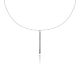 MOISS náhrdelník z bílého zlata