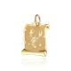 MOISS přívěsek ze žlutého zlata RAK