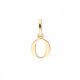 MOISS přívěsek ze žlutého zlata PÍSMENO O