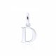 MOISS přívěsek z bílého zlata PÍSMENO D