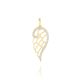 MOISS přívěsek ze žlutého zlata KŘÍDLA