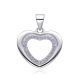 MOISS stříbrný přívěsek SRDCE