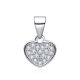 MOISS stříbrný přívěsek SRDCE