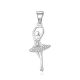MOISS stříbrný přívěsek BALETKA