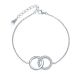MOISS stříbrný náramek KRUH