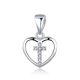 MOISS stříbrný přívěsek SRDCE
