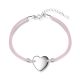 MOISS stříbrný náramek SRDCE