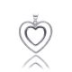 MOISS stříbrný přívěsek SRDCE