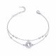 MOISS stříbrný náramek SRDCE
