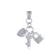 MOISS stříbrný přívěsek SRDCE