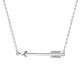 MOISS stříbrný náhrdelník ŠÍP