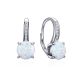 MOISS stříbrné náušnice OPÁL
