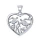 MOISS stříbrný přívěsek SRDCE