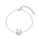 MOISS stříbrný náramek MEDVĚD SMALT