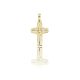 MOISS přívěsek ze žlutého zlata KŘÍŽEK