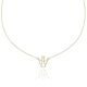 MOISS náhrdelník ze žlutého zlata ANDĚL