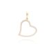 MOISS přívěsek ze žlutého zlata SRDCE