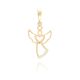 MOISS přívěsek ze žlutého zlata ANDĚL
