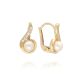 MOISS náušnice ze žlutého zlata