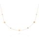 MOISS náhrdelník ze žlutého zlata
