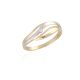 MOISS prsten ze žlutého zlata BICOLOR