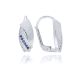 MOISS náušnice z bílého zlata