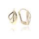 MOISS náušnice ze žlutého zlata