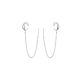 MOISS stříbrné náušnice